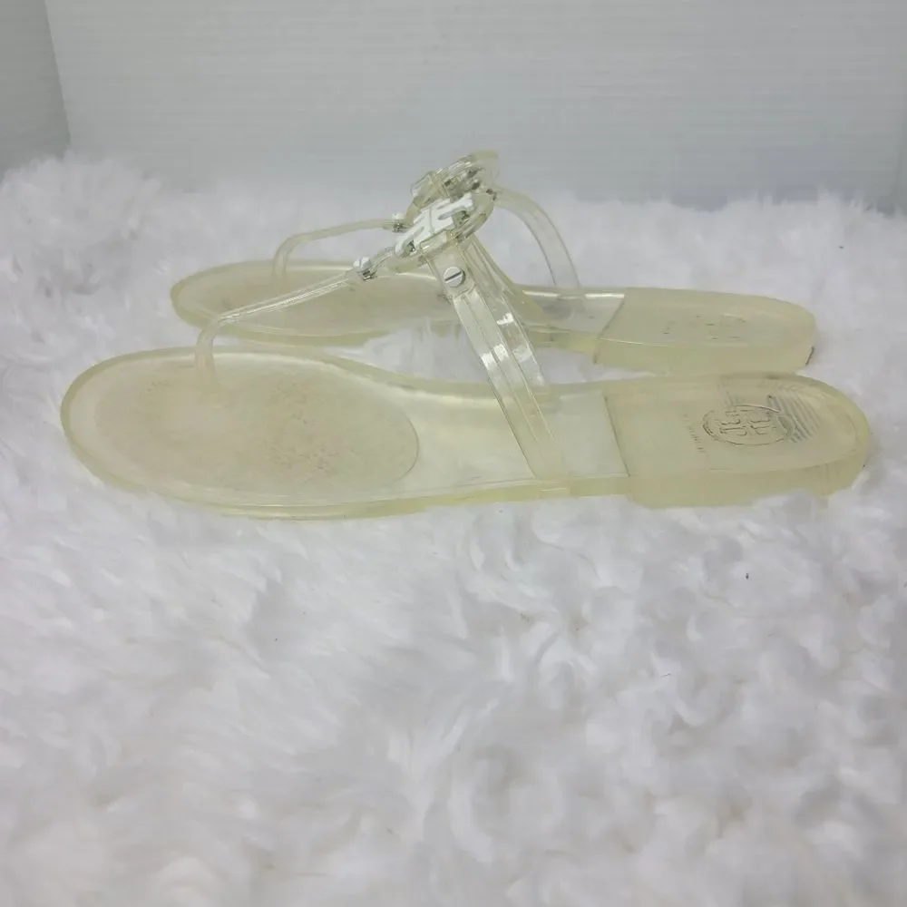 Tory Burch Womens Size 8 Jelly Mini Miller Thong Clrar Sandal
